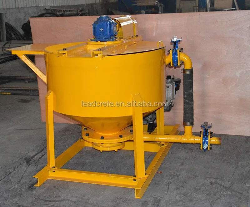 LM400D diesel power cement grout mixer machine