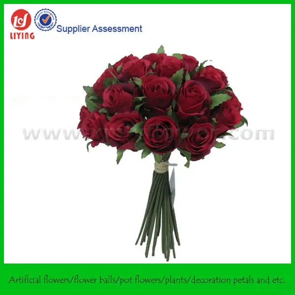 wedding bouquet red roses picture