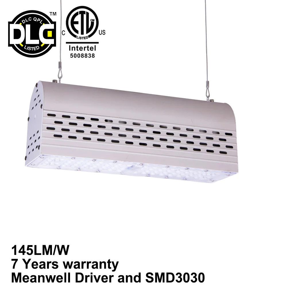 100w 150W 200W 300W 400w DLC UL LED Linear High Bay Light LED Linear High Bay