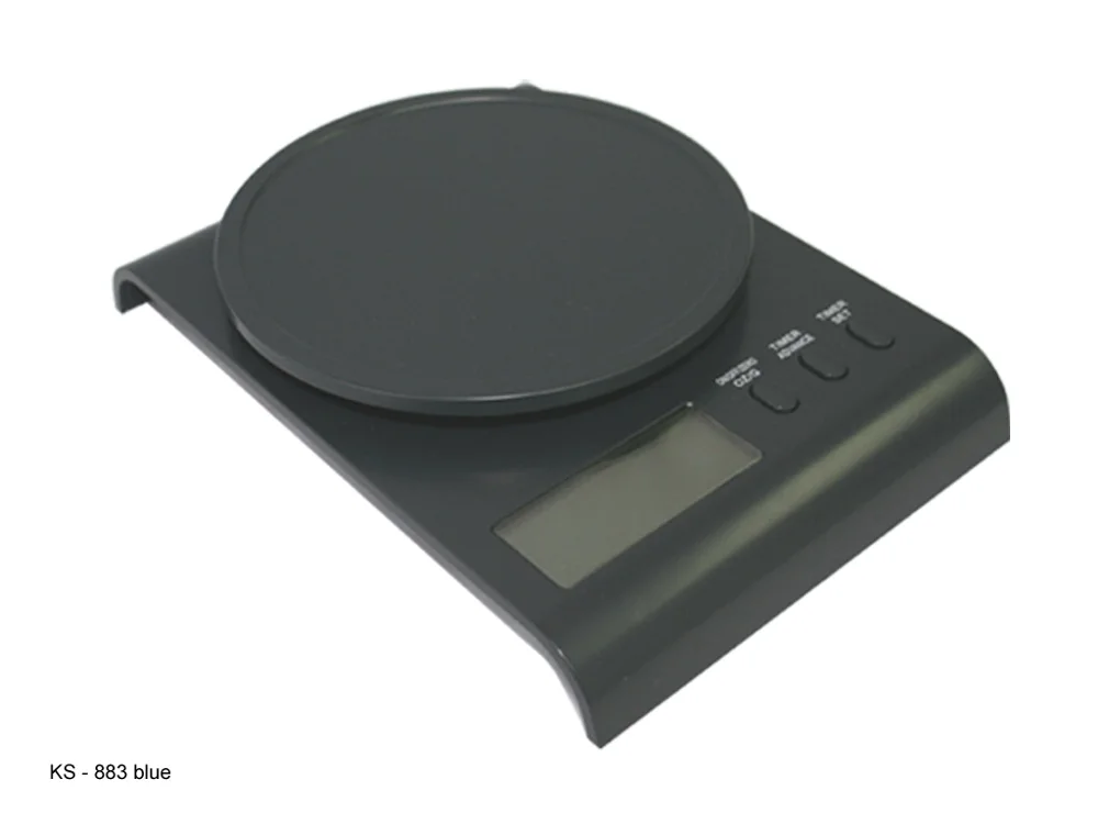 plastic kitchen scales w/count down timer