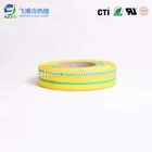 dual color yellow&green heat shrinkable tube