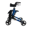 Lightweight Foldable Walking Aid Equipment Rollator Elderly Walking Walker