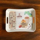 china supplier small MOQ melamine plastic turkish tea tray