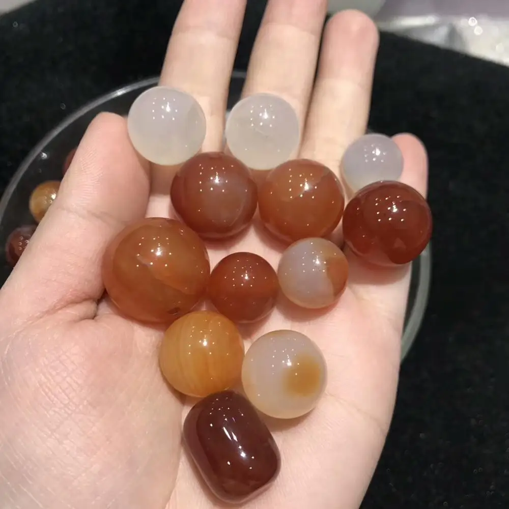 small size all color agate stone ball agate milling balls