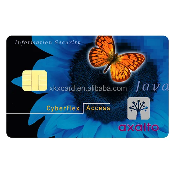 free sample blank contact plastic pvc printed gift smart ic card