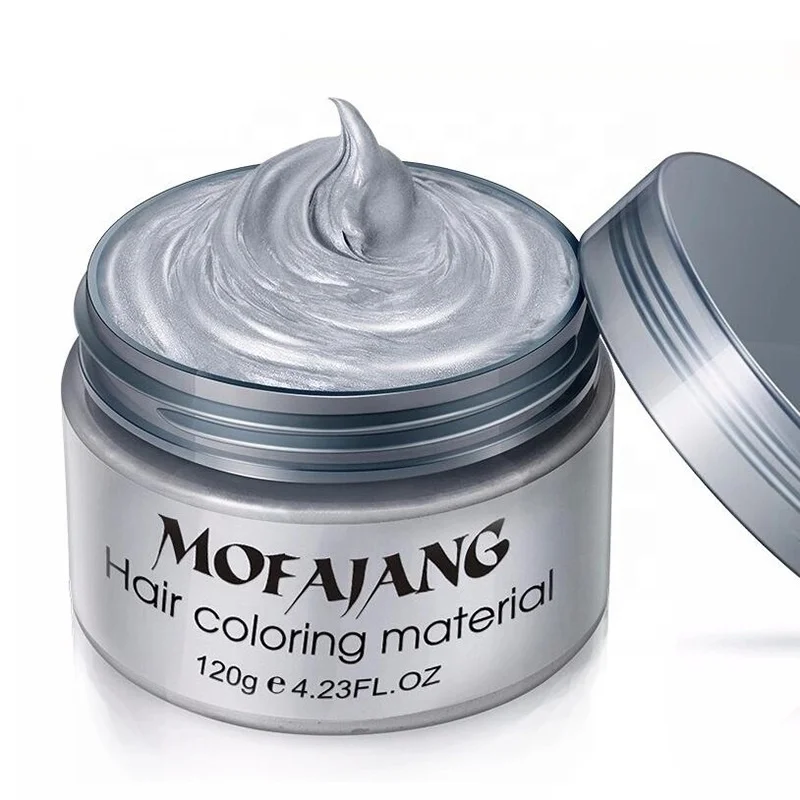 Multi-color optional temporary hair Salon clay dye fashionable safe styling silver hair color wax, 7 colors
Multi-color optional temporary hair Salon clay dye fashionable safe styling silver hair color wax, 7 colors