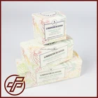 Full color pritning small size candle cardboard soap paper box