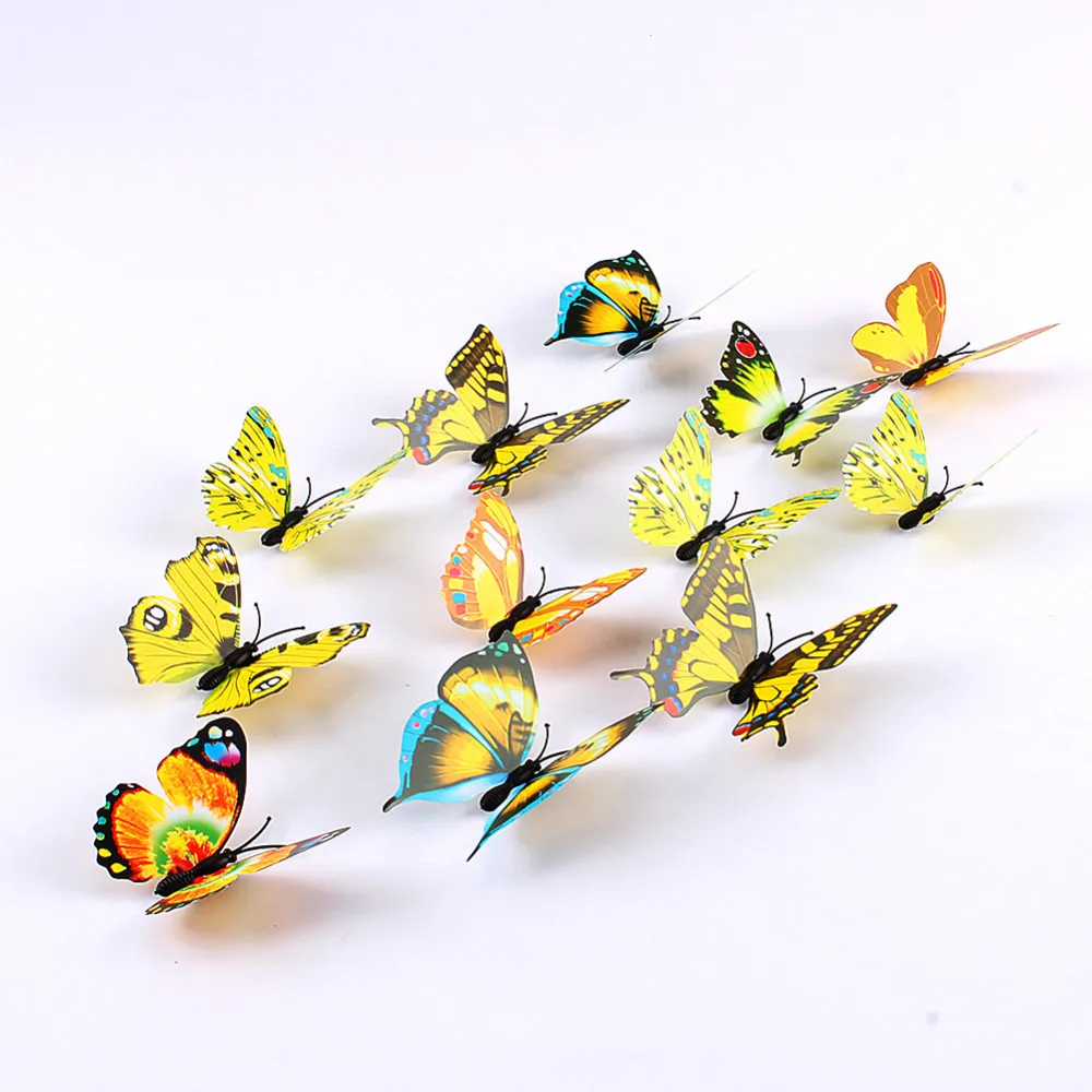 12pcs/lot Xmas Refrigerator Magnet Butterflies Sticker DIY Butterfly Wall Stickers Mariposas Christmas Home Decoration
12pcs/lot Xmas Refrigerator Magnet Butterflies Sticker DIY Butterfly Wall Stickers Mariposas Christmas Home Decoration