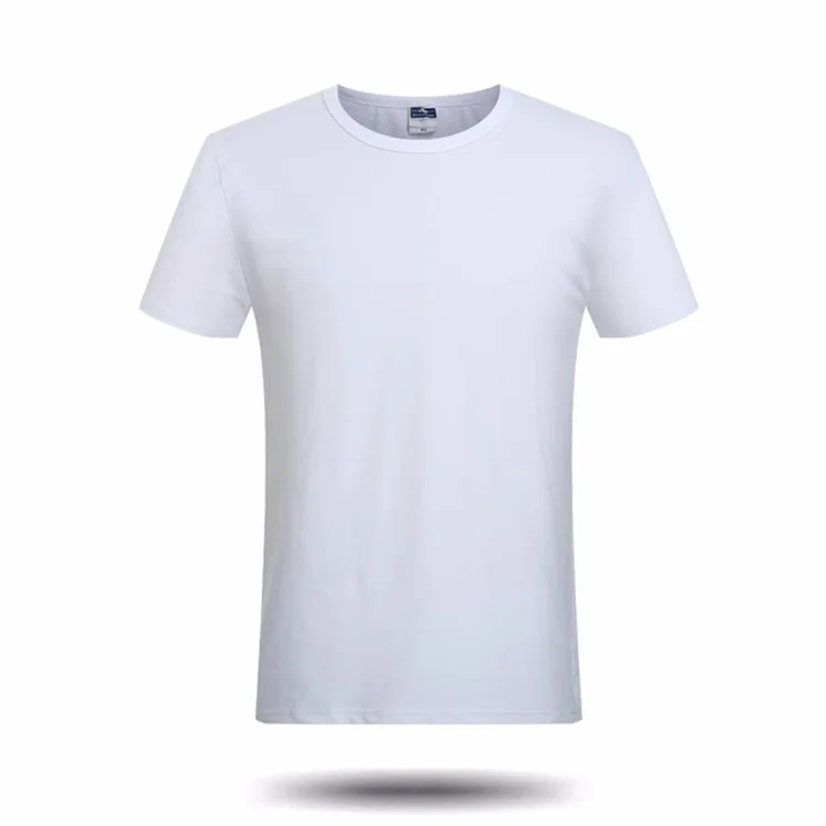 solid white tee