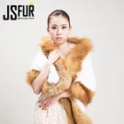 Wholesale Customized European Style Faux Fur Cape Ladies Winter Shawl