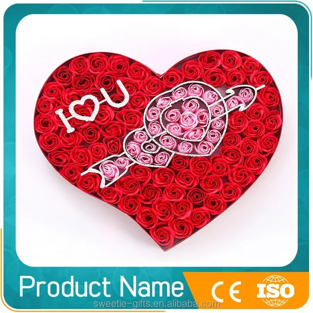 love gift rose shape soap flowers for valentines gift,wedding