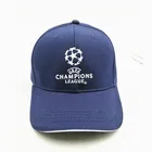 Hot saling customized football team cotton material curved brim baseball cap dad hat with embroidered logo