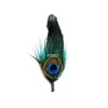 Horng Shya A-231 Prime Quality Delicate Luxury Peacock Eyes Feather Picks For Sale Hat Feather Trim