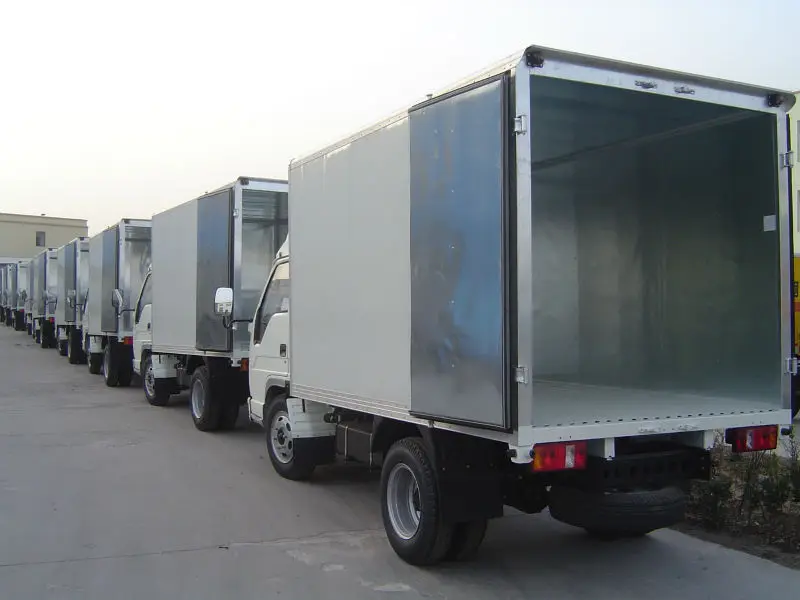 Aluminium Truck Box/ Truck Panel Body/dry Cargo Van Body Buy Truck