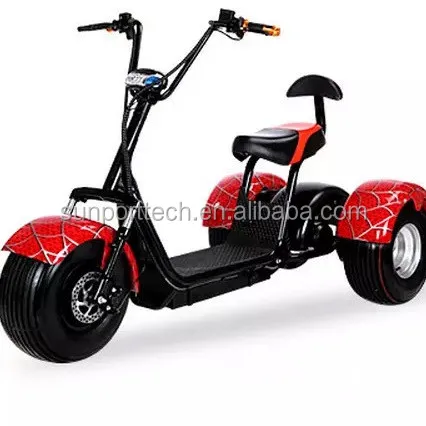 Sunport tricycle Popular Electric Scooter 1000W 60V 3 wheel Fat Tyre Citycoco Electronic Scooter
Sunport tricycle Popular Electric Scooter 1000W 60V 3 wheel Fat Tyre Citycoco Electronic Scooter