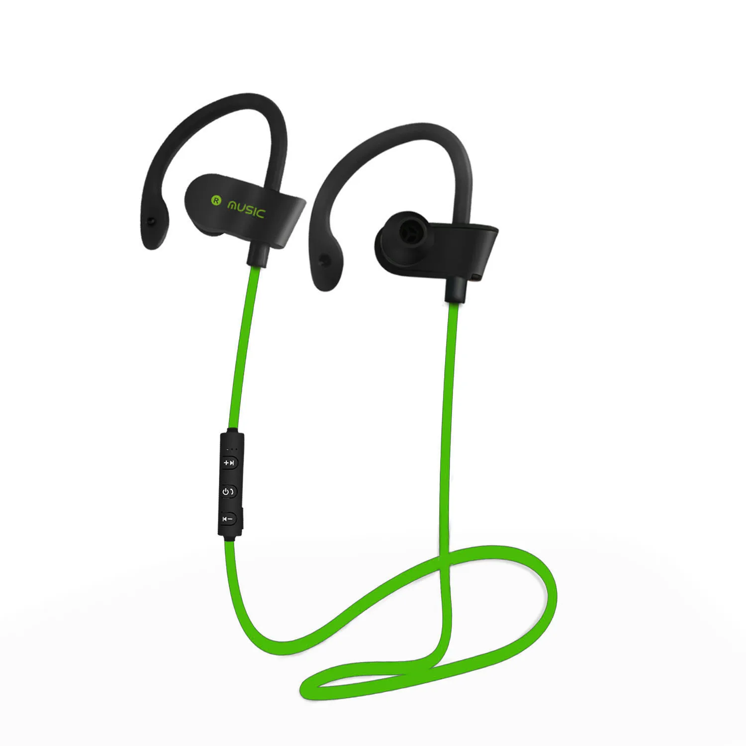 cheap hot sale soft earhook neckband Wireless Stereo Headphone sport bluetooth earbud for ipone from shenzhen OEM factory - ANKUX.COM