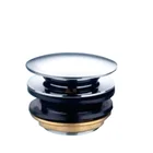 Bathroom Drain Stopper Plug Pop Up Brass Drainer water for bathtub full cover