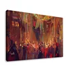Abstract Art Vintage Dancing Party Canvas Print No Frame Rolled Decorative Painting
