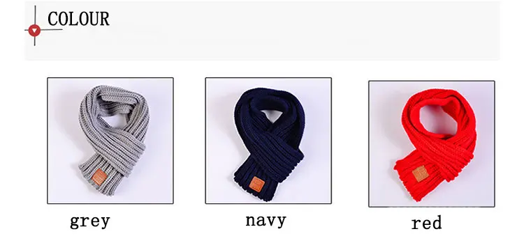 childrens scarf childrens winter scarf  childrens winter for boys scarf knitted warm red scarf scarves for girls (19)