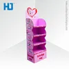 4C printing customized 4 layers pallet cardboard floor display stand for baby dolls with beautiful design