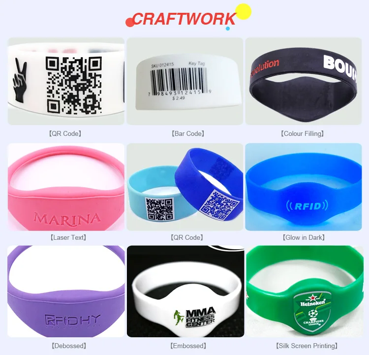 UHF Silicone Bracelet