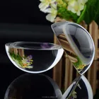 glass magnifying dome ball sphere paperweight as desktop desk,cut crystal hemisphere