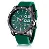 Most popular men military big head hard silicone strap womage brand quartz watch womens fashion