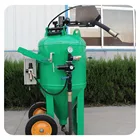 DB500 High Quality Manual Portable Sand Blasting Machine Smart Sandblasting Pot /pressure pot blaster
