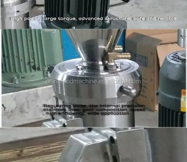 Nut Shea Cocoa Press Milk Grinding Fruit Jam Tomato Paste Peanut Butter Making Machine details