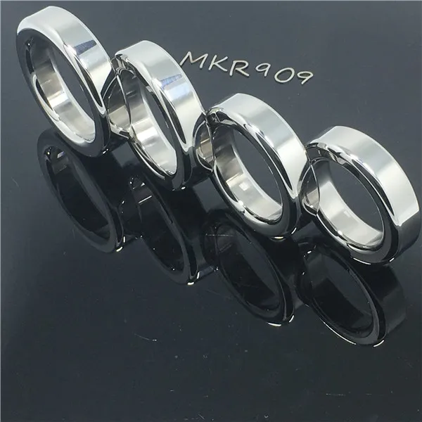 Metal Stainless Steel Penis Pendant Cock Ring Glands Ring Weighted