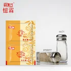 OEM 1.3g fine table salt and pepper condiment sachets