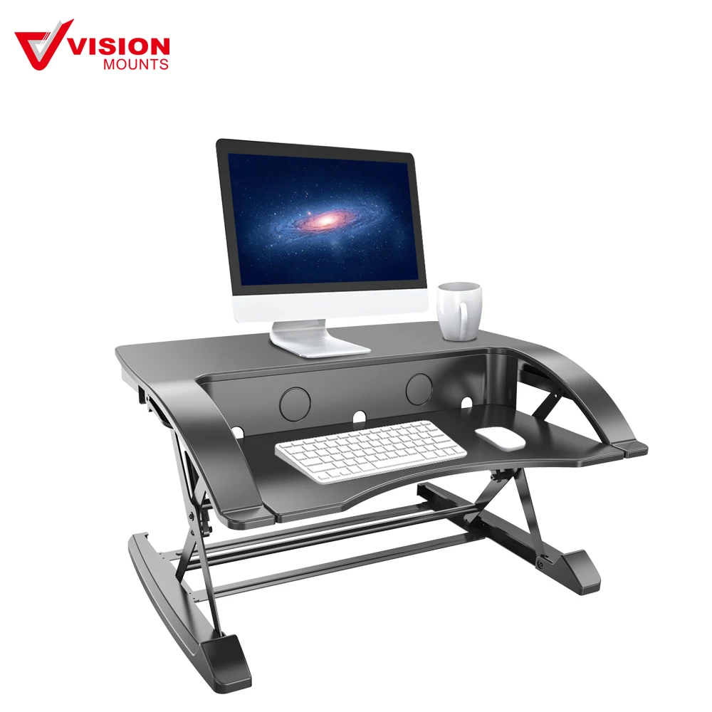 VM-SD11 Высокое качество эргономичный сидеть стенд регулируемая высота компьютер стоя стол офисный стол