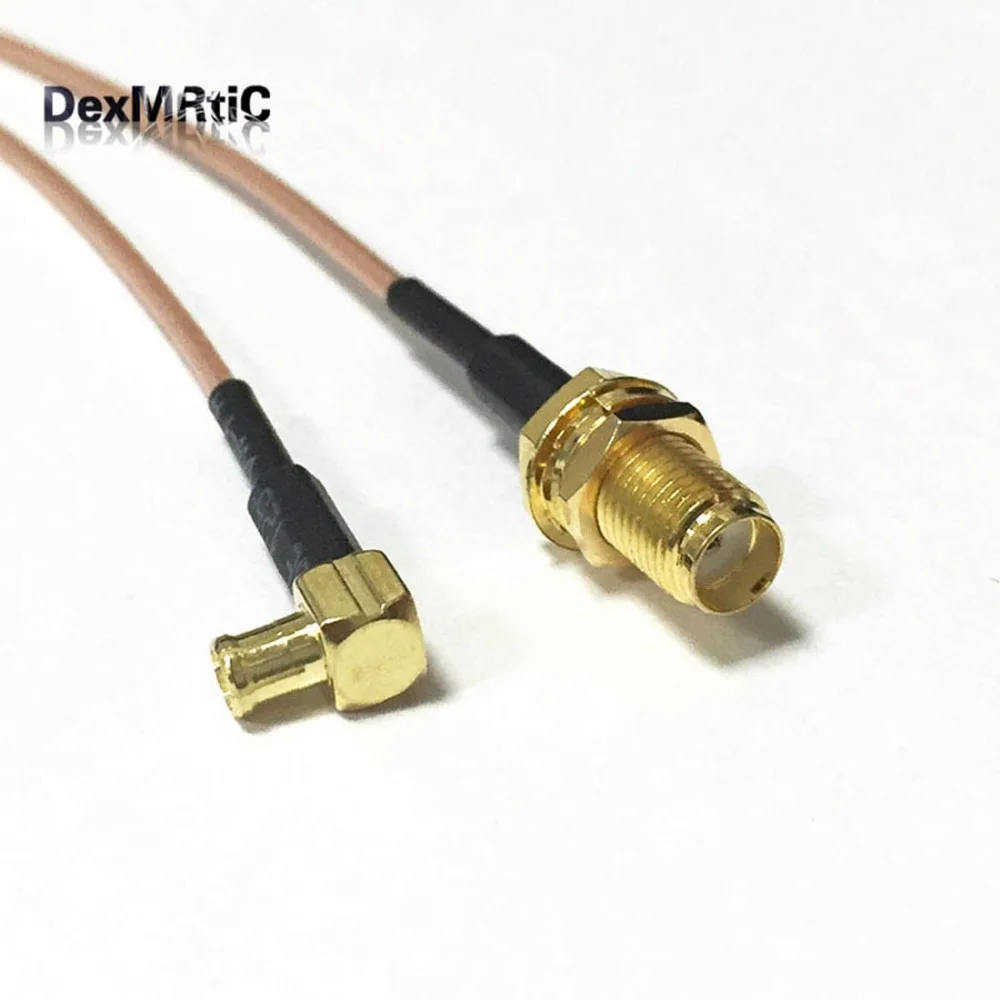 SMA-MCX cable adapter