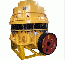 Cone crusher for quarry plant