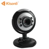 CMOS Free Driver USB 2.0 PC Web camera with 6 led light and snapshot for computer PC laptop