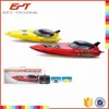 Hot sale radio control mini speed boat for fishing plastic boat toy with great price