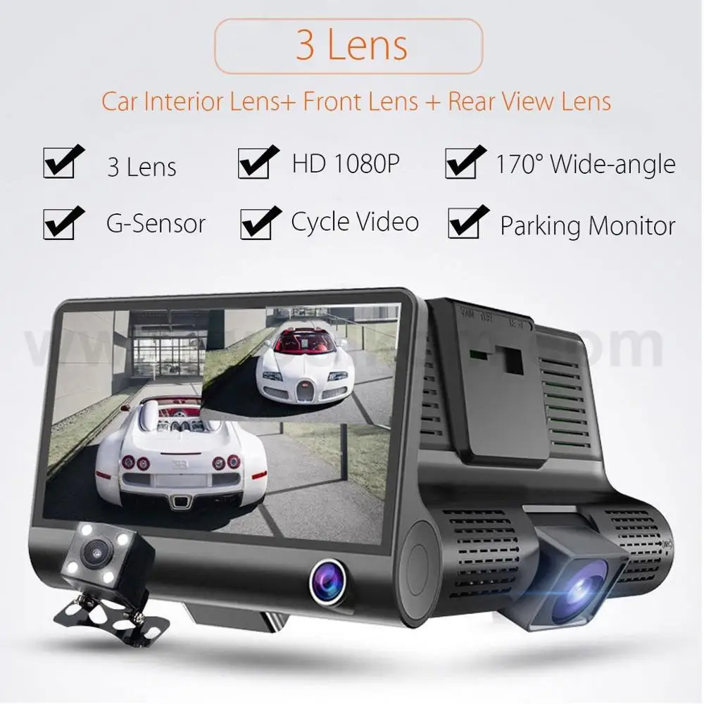 Car Black box-Shenzhen Woolkom Industry Co.,Ltd. Car rearview