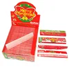 Custom your logo Christmas smoking rolling paper king size rice paper gala Organic natural rolling paper