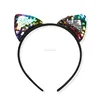 Kids Cat Ear Sequin Headband