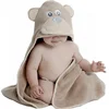 Hot sell Newborn Baby Hooded Towel, Super Soft 100% organic cotton/ Bamboo Fiber Bath Towel for Baby and Toddler