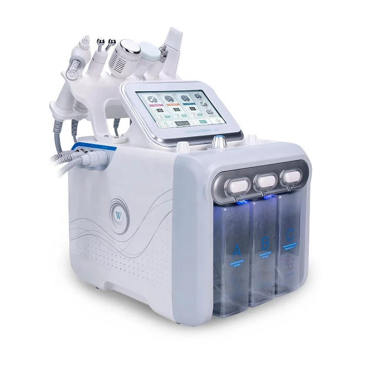2021 Hot Selling 6 en 1 facial spa hidrafacial machine / maquina hidrafacial 7 en 1 / hidrodermoabrasion machine facial, White
2021 Hot Selling 6 en 1 facial spa hidrafacial machine / maquina hidrafacial 7 en 1 / hidrodermoabrasion machine facial, White