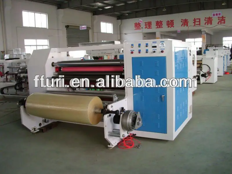 FR-808 Silicon paper automatic rewinding machine/release paper slitter rewinder