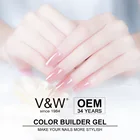 OEM High Shine New Builder Gel Quick Dry No Burn No Harm UV Gel Color Poly Gel