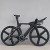 Chinese complete carbon time trial bicycle full triathlon TT bike R8060 DI2 22 Speed TT bike size 48/51/54cm taiwan tt bike