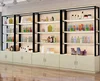 Hot sale wooden cosmetic hair products display showcase/make up display stand/cosmetic kiosk