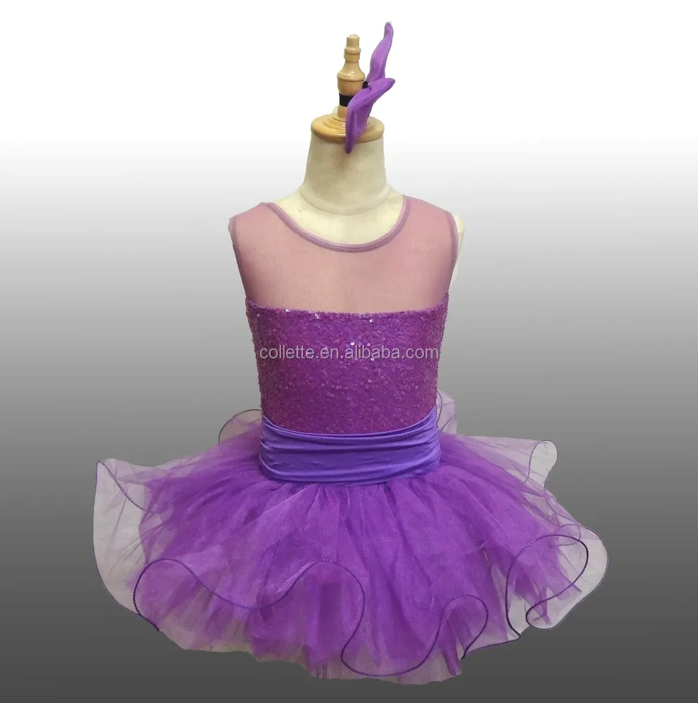 2017 New !! MBQ978 Child lovely beautiful sequin leotard ballet dance costume party stage tutu dress