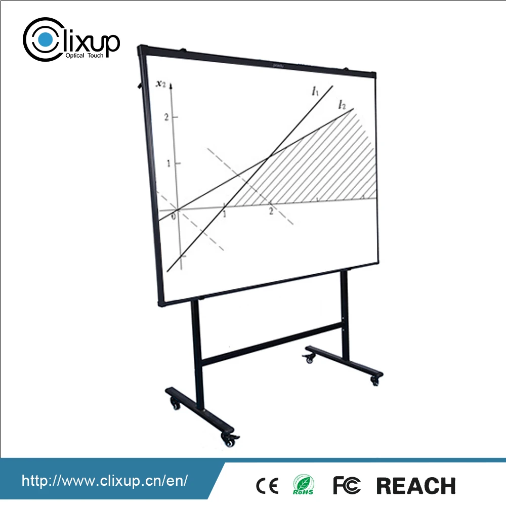77-100" multi writing touch interactive whiteboard, dry erease electronic white board
