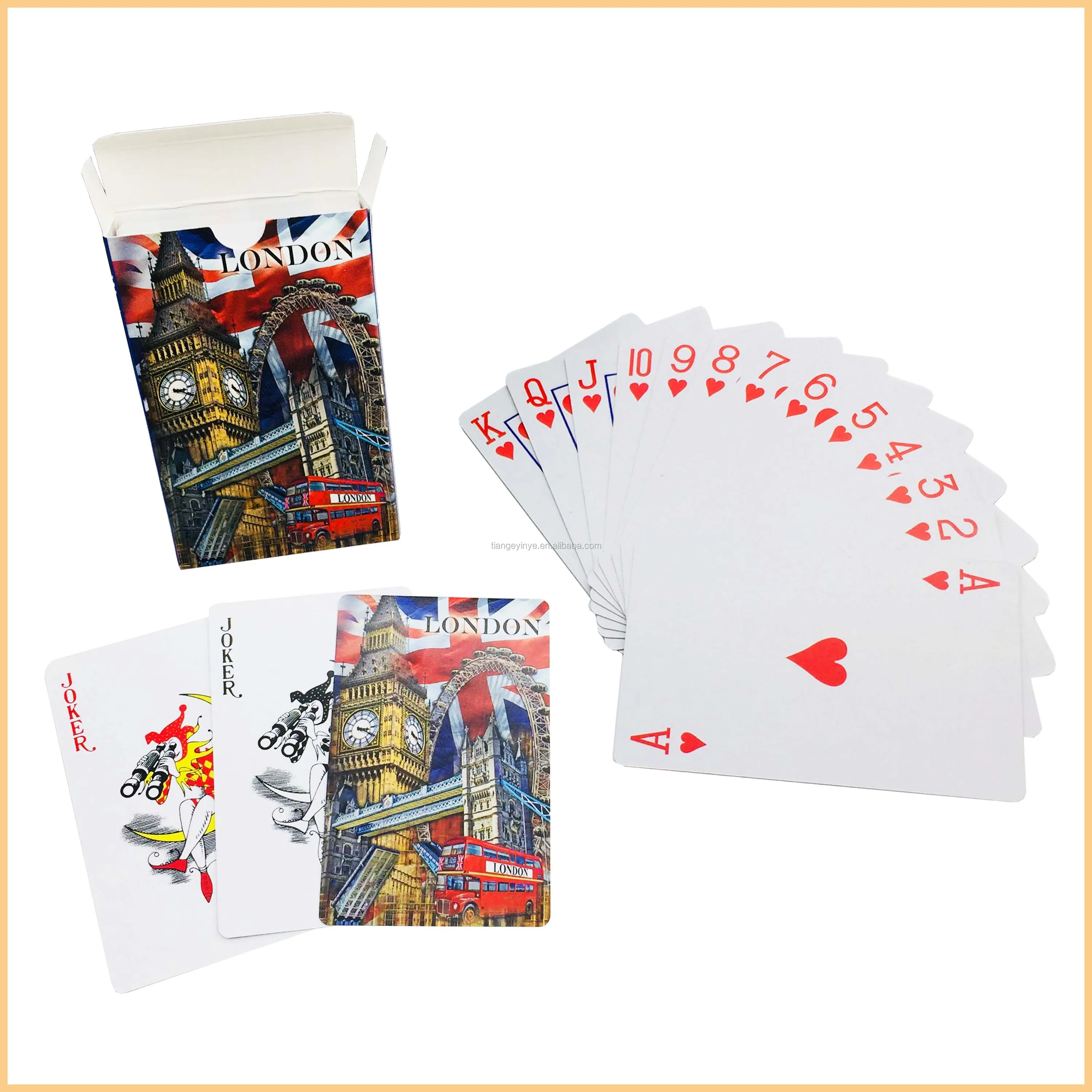 Custom Printing Paper Playing Cards Poker Cards Buy Paper Playing