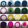 Agate Slices Wholesale Natural Brazilian Gemstone Beads Irregular Shape Mix Color 50mm Large Precious For Lucky Pendant