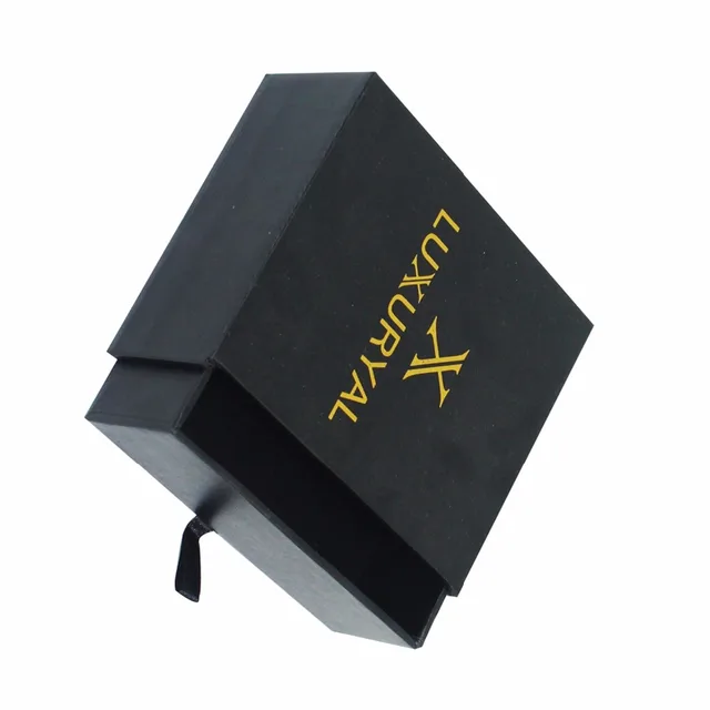 drawer packaging cardboard box, wholesale luxury paper gift box